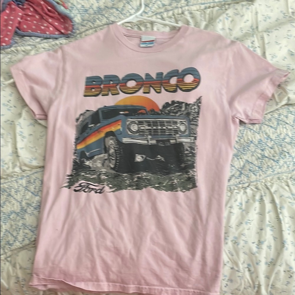 Junk Food Clothing Pink Ford Bronco Tee